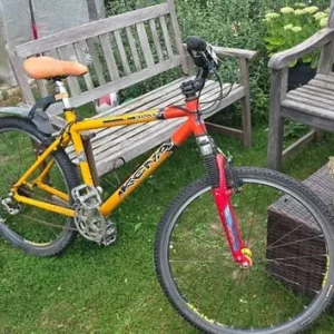 Mountain bike with Mavic wheels