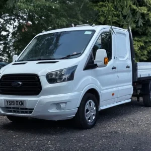 2019 Ford Transit Tipper 350 White Double Cab 2.0 Manual Diesel Van - Image 4