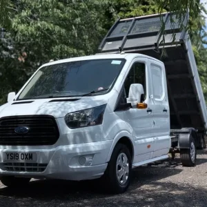 2019 Ford Transit Tipper 350 White Double Cab 2.0 Manual Diesel Van - Image 5