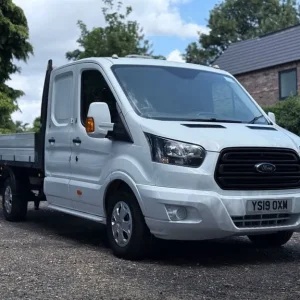 2019 Ford Transit Tipper 350 White Double Cab 2.0 Manual Diesel Van