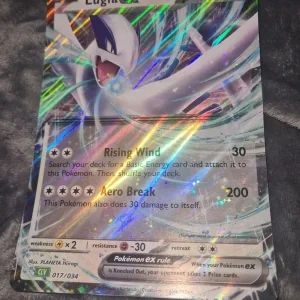 Jumbo Pokemon legendary card Lugia EX