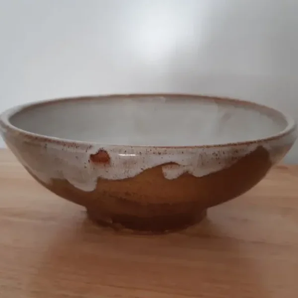 Unique hand-thrown bowl of unknown origin