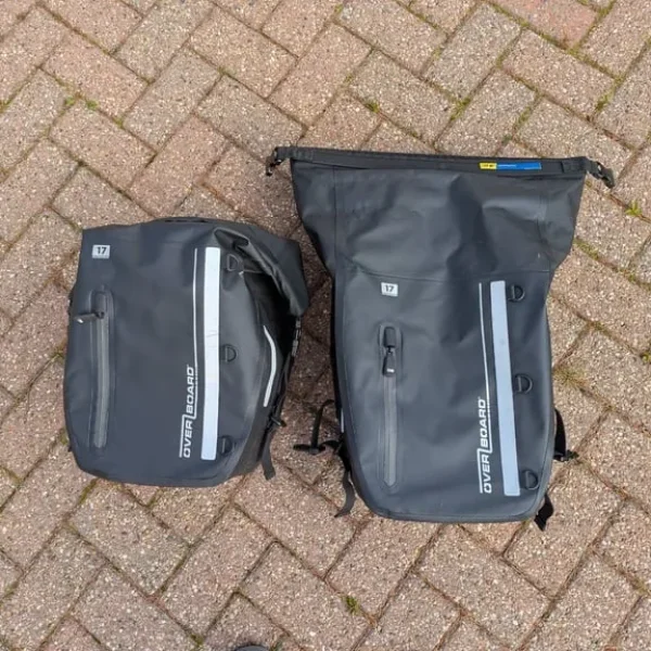 Overboard Classic Waterproof Bike Pannier Bag 17L, 2 Available