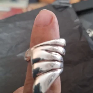 Sterling Silver Ring Size L - Image 2