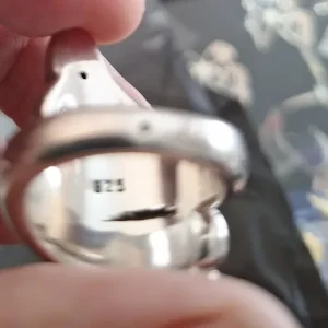 Sterling Silver Ring Size L - Image 3