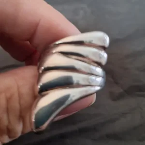 Sterling Silver Ring Size L - Image 4