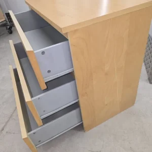 IKEA Malm 3-drawer beech chest of drawers - Image 8