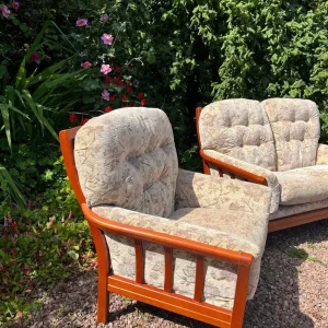 Vintage sofa and chairs - Image 3
