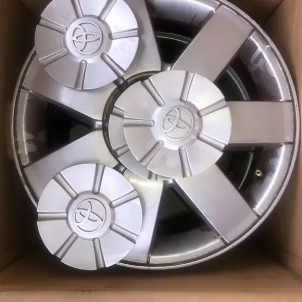 Toyota Corolla 15” Alloy Wheels OEM Set of 4 with Centre Caps