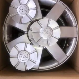Toyota Corolla 15” Alloy Wheels OEM Set of 4 with Centre Caps