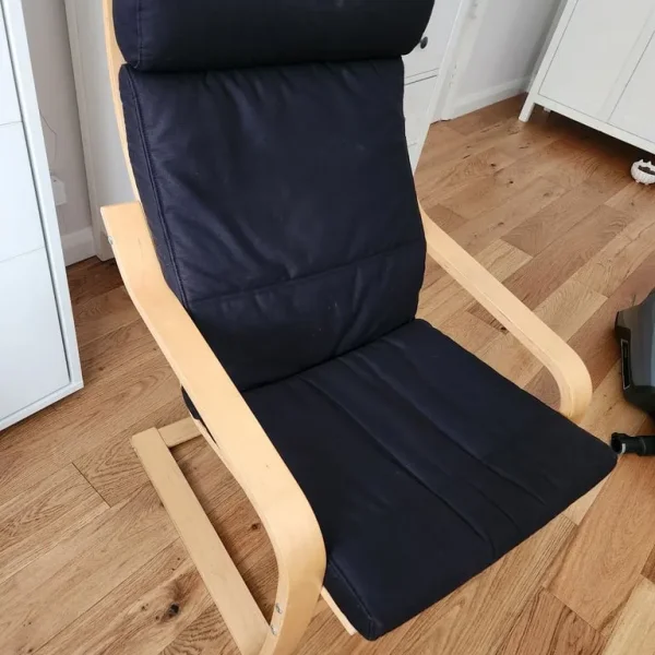 POANG Armchair, Stained Oak