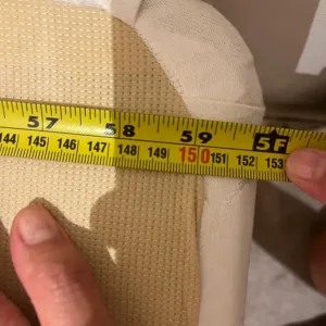 King size divan bed base with drawers and grey Valance cover - Image 4