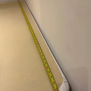 King size divan bed base with drawers and grey Valance cover - Image 5