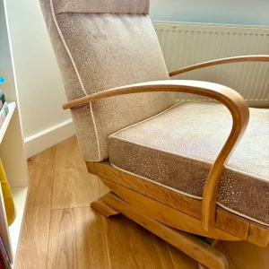 Pair of rare vintage rocking chairs - Image 3