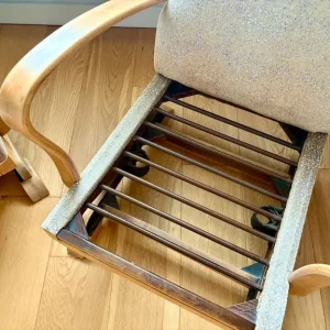 Pair of rare vintage rocking chairs - Image 4