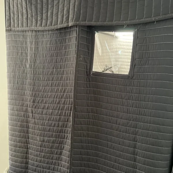 Vocal booth for voiceover or music