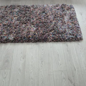Rose pink Shaggy Rug - Image 2