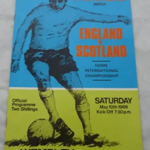 3 x England v Scotland Football Programmes 1957, 1969 & 1981 - Image 2