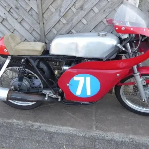 Honda CB350 K4 Race Bike with Alloy Wheels and Clip-ons - Image 8