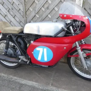 Honda CB350 K4 Race Bike with Alloy Wheels and Clip-ons