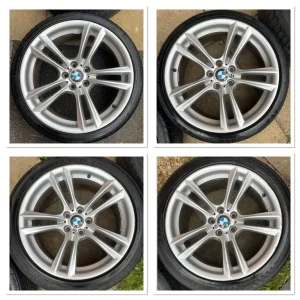 20” Genuine BMW 303M Staggered Wheels with Tyres: 5x120 - Image 2