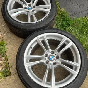 20” Genuine BMW 303M Staggered Wheels with Tyres: 5x120 - Image 6