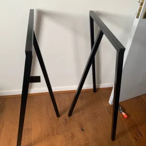 High table legs - Hay Loop Stand frame, 2 pcs, black - Image 2