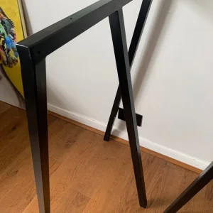 High table legs - Hay Loop Stand frame, 2 pcs, black - Image 3