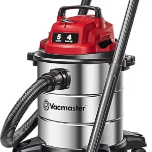 Wet and dry vacuum still boxed and new in red and chrome - Image 8