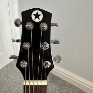 Blackstar Carry-On ST Travel Electric Guitar in Neon Pink with padded case - Image 3