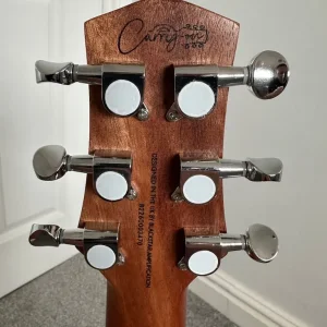 Blackstar Carry-On ST Travel Electric Guitar in Neon Pink with padded case - Image 4