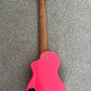 Blackstar Carry-On ST Travel Electric Guitar in Neon Pink with padded case - Image 6