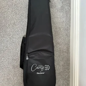 Blackstar Carry-On ST Travel Electric Guitar in Neon Pink with padded case - Image 7