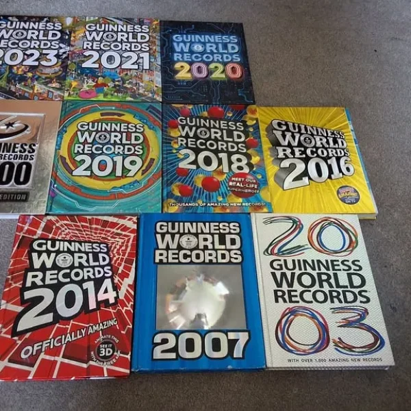 Guinness world record books