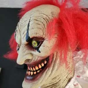 7ft Creepy Towering Clown Halloween Animatronic - Image 3