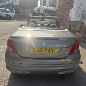 2011 Peugeot 207 1.6 VTi GT 2-door Convertible - Image 4