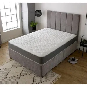 Divan bed with thick mattress and twin drawers – Single, Small Double, Double, King Size