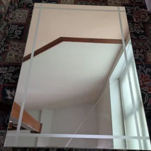 Bathroom wall cabinet with mirror door - Image 5