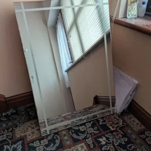 Bathroom wall cabinet with mirror door - Image 6