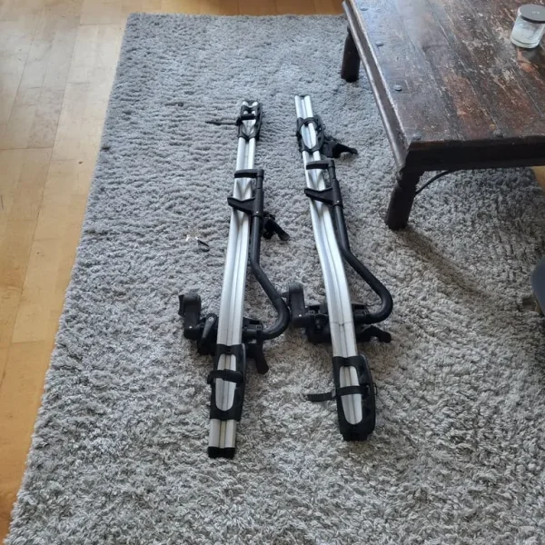 Used Thule 591 cycle carriers with Audi branding
