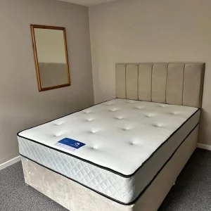 Double Divan Bed with Mattress and Drawers