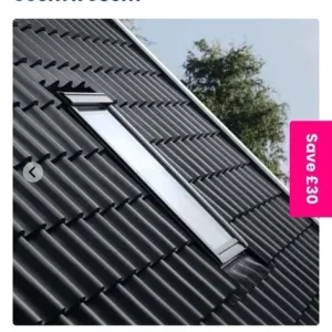 Velux EDW CK04 2000 Insulated Single Tile Flashing - 55cm X 98cm - Image 4