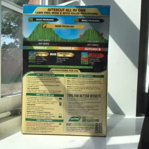LARGE Aftercut lawn feed weed and moss killer - Image 2