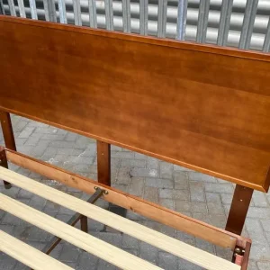 Kingsize bed frame & headboard - Image 2