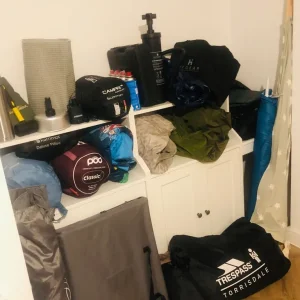 Camping Equipment Package – Used Once, Family-Friendly