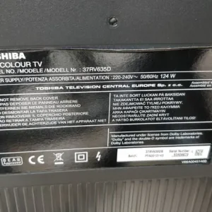 37 inch Toshiba TV - switch clicks but picture flickers - Image 2
