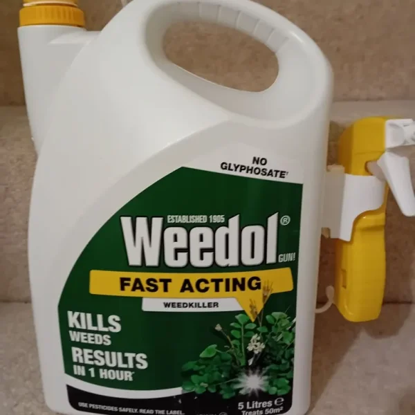 Weedol Fast Acting Weedkiller – 5L Trigger Spray Bottle
