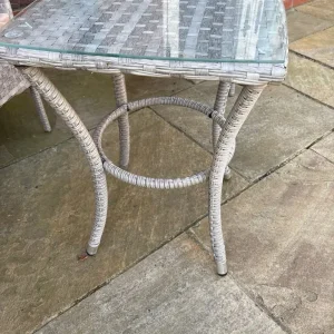 Rattan bistro set - Image 4