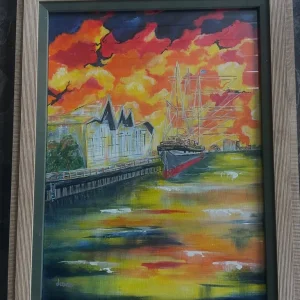 An Original abstract painting