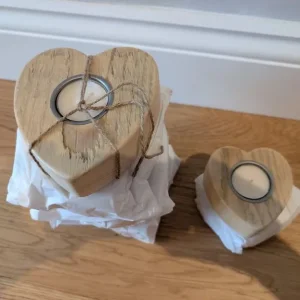 7 Heartshaped Tealight Holders
